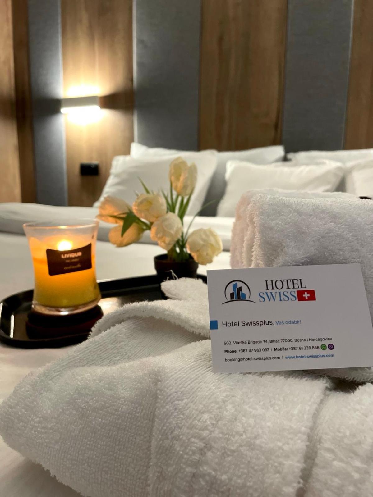 Swiss Plus Hotel Bihac Bagian luar foto